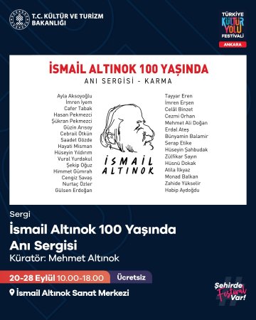 İsmail Altınok 100 Yaşında Anı Sergisi