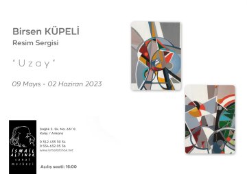 Birsen Küpeli Resim Sergisi "Uzay"