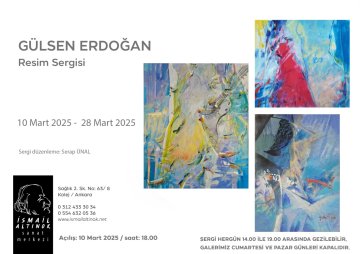 Gülsen ERDOĞAN Resim Sergisi