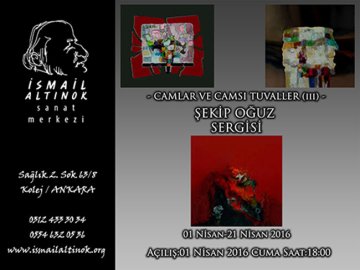 Camlar ve Camsı Tuvaller (III) - Şekip Oğuz Resim Sergisi