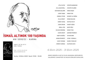 İsmail Altınok 100 Yaşında Anı Sergisi